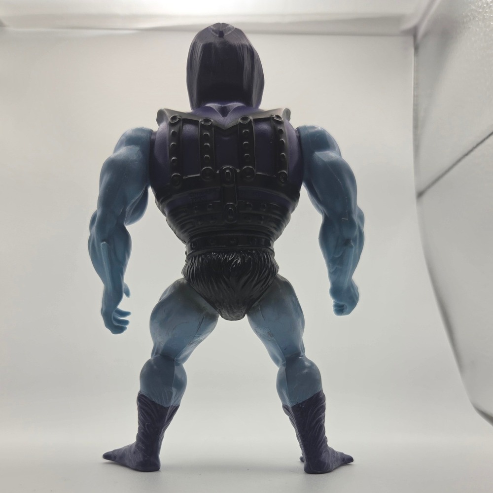 Mattel Skeletor Battle Armor 5.5in Blue Fair 1981 1983 Taiwan - Picture 2 of 9